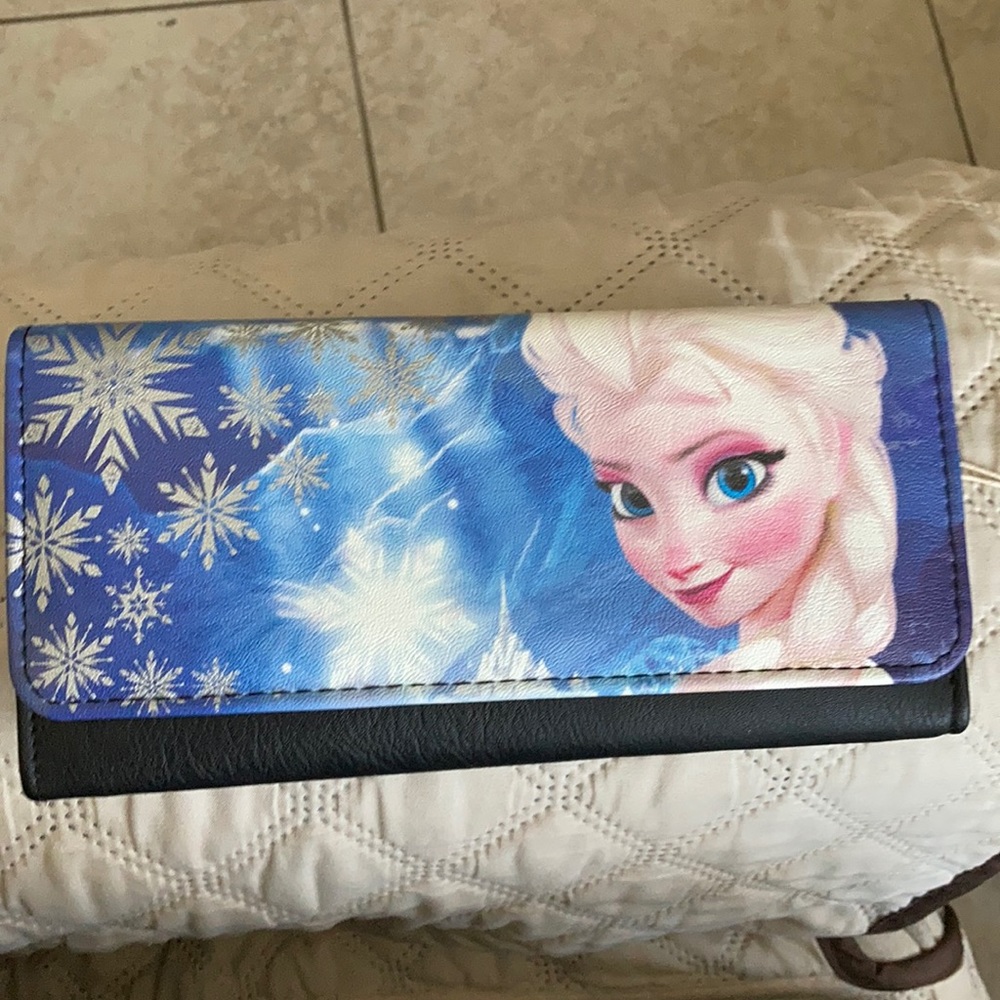 Disney x Loungefly Elsa Wallet & Matching Tote Bag
